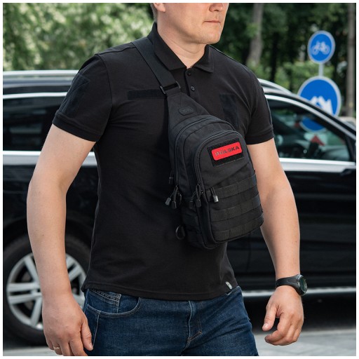 NÁŠIVA ZNAK POĽSKA LASEROVÝ REZANÝ VELCRO M-Tac 25x80 ČERVENÁ ČIERNA