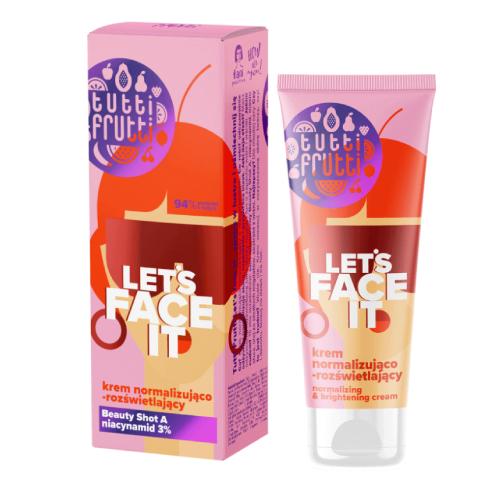 FARMONA TUTTI FRUTTI Let'sFace It Rozjasňujúci krém s niacínamidom 3% 50ml