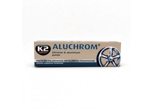 K2 ALUCHROM LEŠTIACA PASTA NA CHROM A HLINÍK