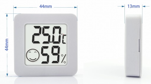 TEPLOMER Vlhkomer LCD METEOSTANICA VF SENZOR KRAKOW