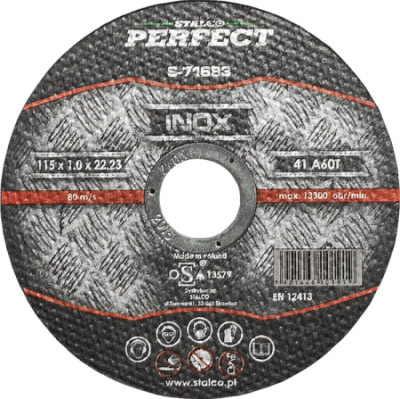 Stalco Perfect 125x1,0mm S-71685 nerezový rezací kotúč