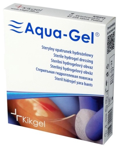 Hydrogélový obväz AQUA-GEL, priemer 6,5 cm