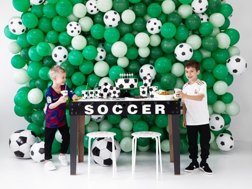 Papierové taniere FUTBAL 18 cm 6 ks na narodeniny fanúšika