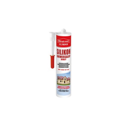 Univerzálny silikón WHITE 310ml WkrętMet