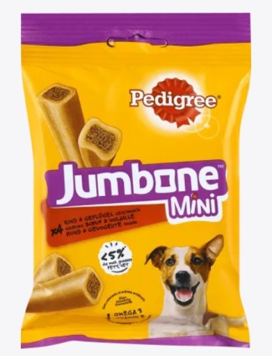 PEDIGREE JUMBONE Mini hryzátko na hovädzie mäso 4 ks