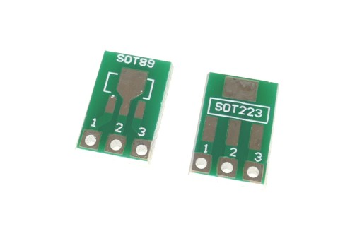 SOT223/SOT89 DOSKA PRE DIP 3 ADAPTÉR 2 KS