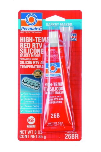 PERMATEX 60-012 ČERVENÝ SILIKÓN 85G
