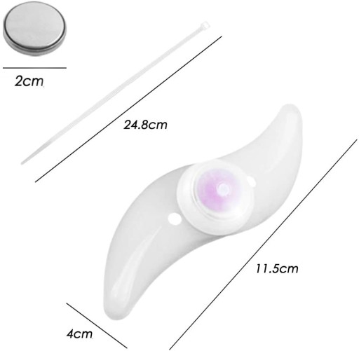 ŽIARENÉ SPOKES LED prekrytie BIKE svetlo 35