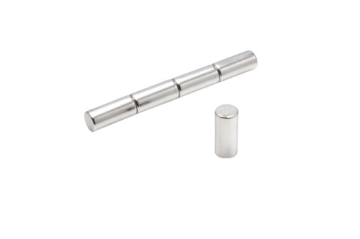 Valcový neodymový magnet MW 6,4x14 N38