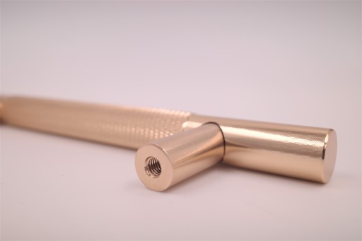PREMIUM zlatá úchytka na zábradlie GOLD 96mm