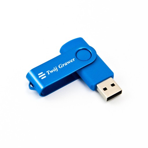 Pendrive TWISTER 16 GB s vyrytým logom Ako darček