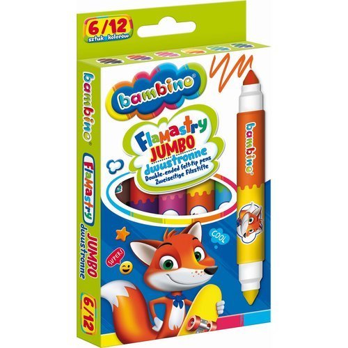 JUMBO OBOJSTRANNÉ NÁSTROJE S FILTROM, 12 FARIEB, BAMBINO
