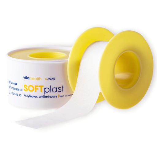 NETKANÉ LEPIDLO NA ROLE BEZ NÁVRHU SOFTplast 2,5cm x 5m