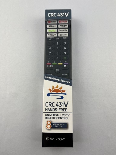Diaľkové ovládanie pre TV SONY CRC431V