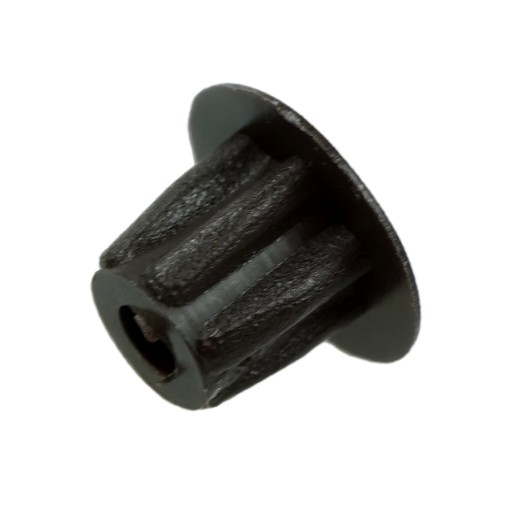 100x nábytková hmoždinka Wenge pre otvor 5 mm