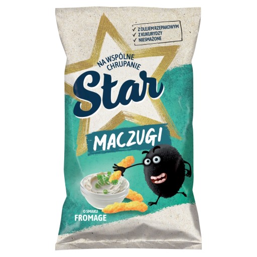 Star Maczugi s príchuťou pizza 80 g - Kukuričné chrumky