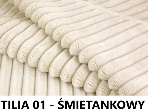 VELÚROVÁ PLYŠOVÁ LÁTKA, ČALÚNENIE HRUBÝ ŠNÚR TILIA 01 KRÉMOVÝ RUKÁV