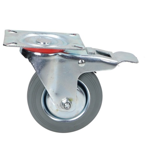 KOLESO Otočné KOLESÁ s brzdou, priemer 100mm, 70kg