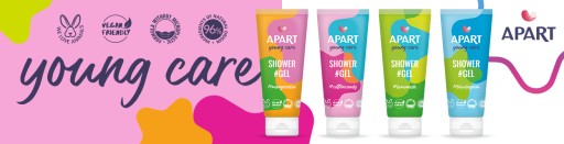 Sprchový gél APART Young Care Blue Lagoon 200ml