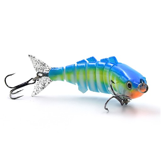 WOBLER na šťuky, zlomený, potápavý, 11 cm, 26 g