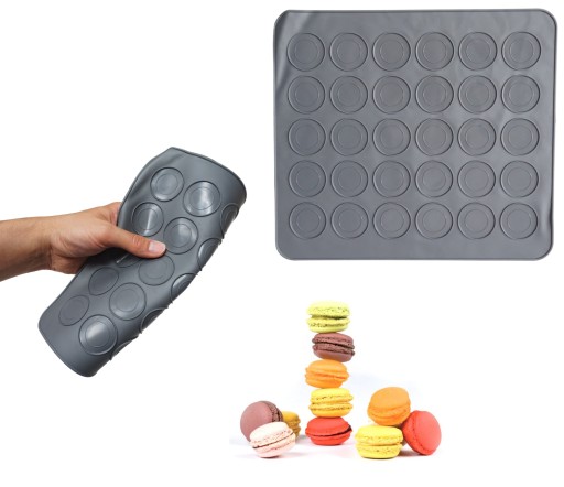 COOKIES MACARON MAT SILIKÓNOVÁ FORMA MAKARÓNOVÁ FORMA