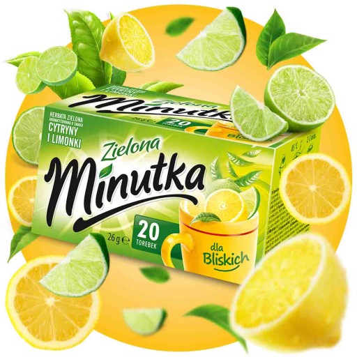 Express Green Lemon Tea Fresh Infusion 20T Poľský čaj Minutka