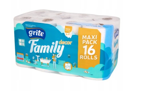 GRIT FAMILY A'16 TOALETNÝ PAPIER (3 vrstvy)