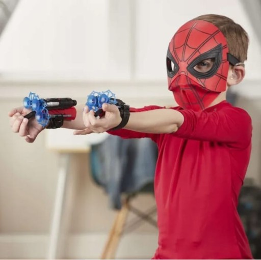 SVIETIACA MASKA SPIDERMAN SPIDERMAN LIT S LED PRE DETI A DOSPELÝCH NA PLES