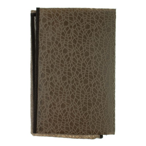 Obliečka na šaty 60 x 120, hnedá, zapínaná na zips