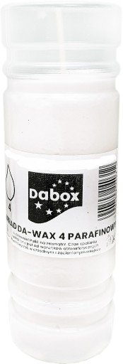 Parafínová vložka do sviečok DABOX, 17,5 cm