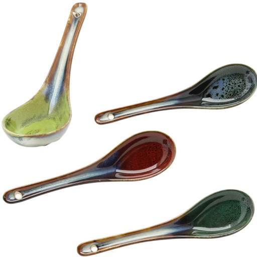 LYŽIČKA KERAMICKÁ NA POLIEVKU RAMEN 15 ml. LYŽIČKA VEČERNÁ 16,5 CM