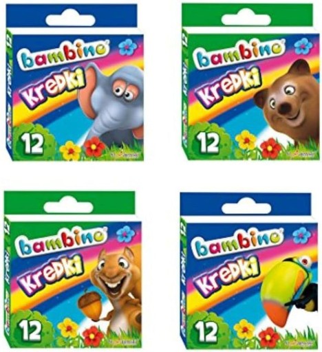 BAMBINO PASTIELKY NA SVIEČKY 12 farieb