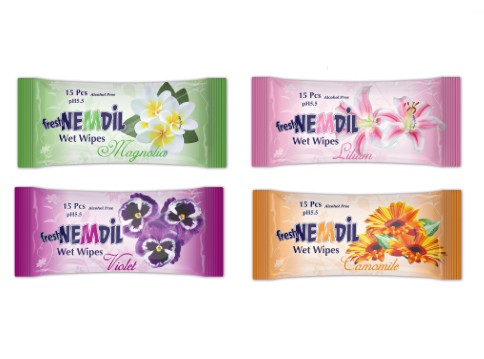 NEMDIL Fresh vlhčené obrúsky 15 ks