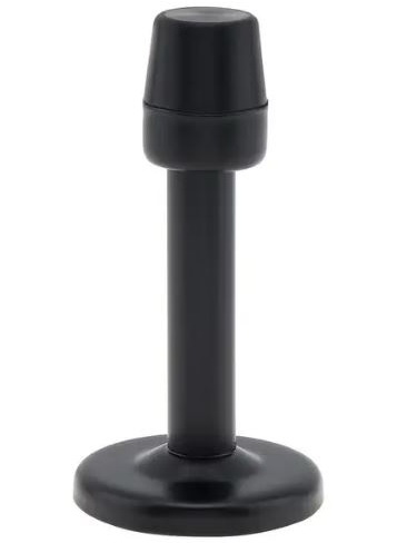 NÁRAZ NÁRAZ ZARÁŽKA ZARÁŽKA DVERÍ ČIERNA OCEL 76mm*38mm