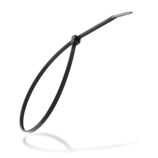 100x sťahovacie pásky Káblové pásky Zipsy 2,5 x 120 mm Silné UV sťahovacie pásky