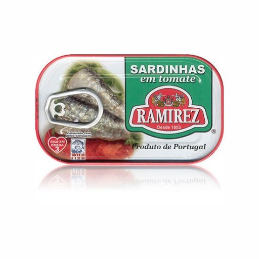 Ramirez portugalské sardinky s paradajkami 125g
