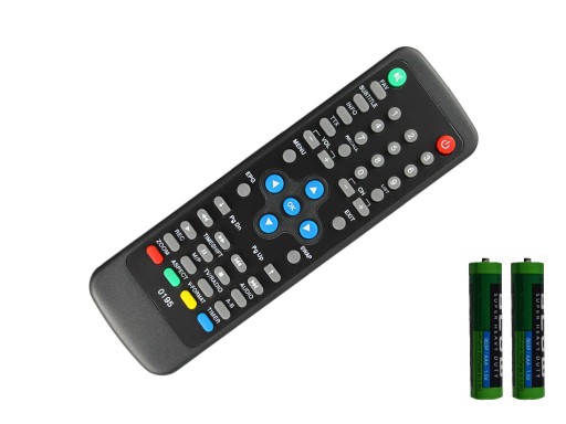 Diaľkové ovládanie pre DVB-T tunery Cabletech URZ0195 LXP0195