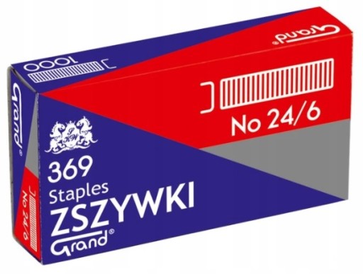 24/6 POZINKOVANÉ SPOJKY 1000 KS. GRAND 369