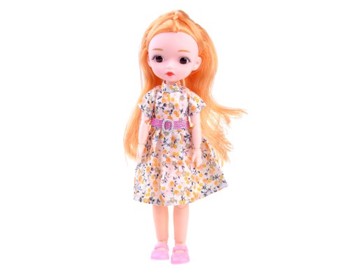 mini BÁBIKA BÁBIKA BÁBIKA pohyblivé končatiny dlhé vlasy 24 cm