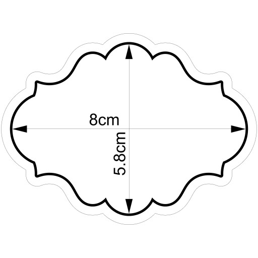 Formička Communion Label Frame 66 8cm