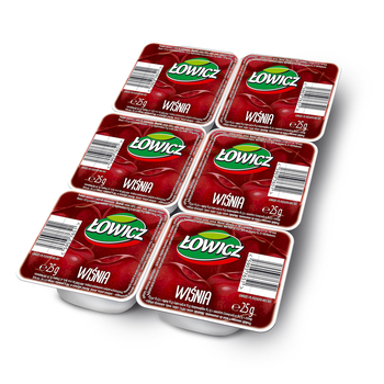 Łowicz Ovocná nátierka Čerešňa 6x25g