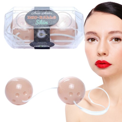 Gejša loptičky na tréning Kegelových svalov - Duo-Balls Skin