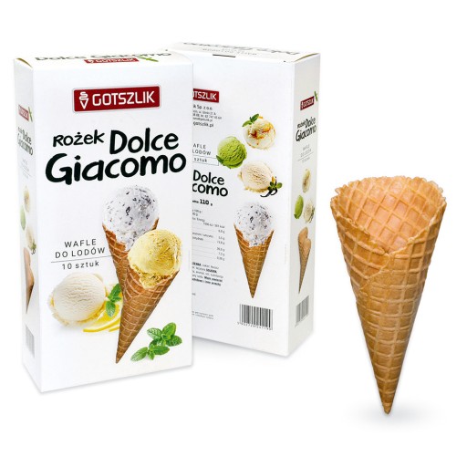 Dolce Giacomo GOTSZLIK vaflové šišky 135 g