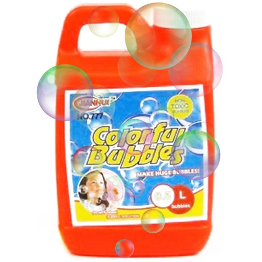 TEKUTÉ NA VÝROBU MYDLOVÝCH BUBLÍN 0,5L ZÁSOB