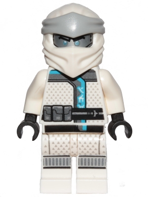 Lego New Ninjago Zane Minifigúrka - Legacy njo557