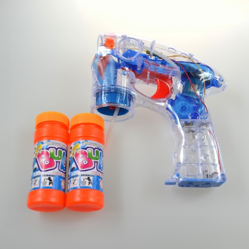 AUTOMATICKÁ HRAČKA NA MYDLOVÉ BUBLINY OSVETLENIE + 2 TEKUTINY