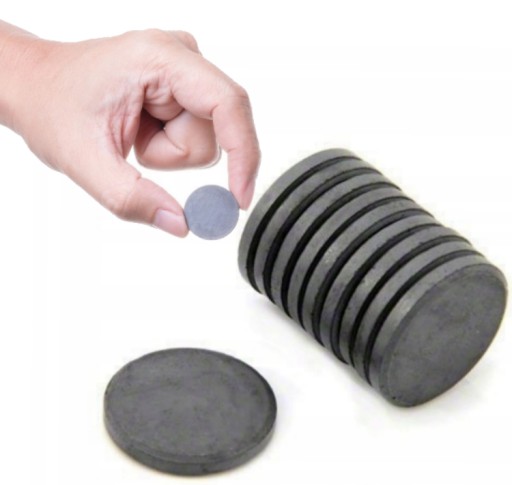 FERITOVÝ MAGNET FERITOVÝ MAGNET 20X3MM