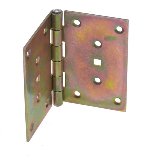 Pletený pánt 100 x 130mm konštrukcia, pozinkovaný zlato, 2 ks