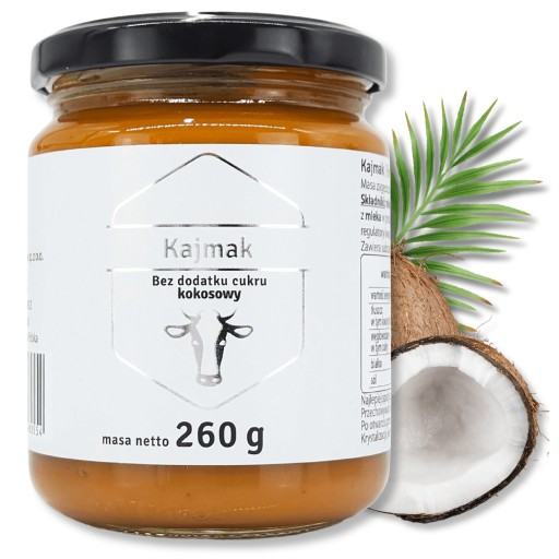 Kajmak BEZ PRIDANÉHO CUKRU Coconut Fudge Mass Cheat na KETO POLDER Coconut