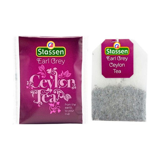 STASSEN ČAJ Earl Grey čierny Cejlonský BERGAMOT - 25 VRECOV